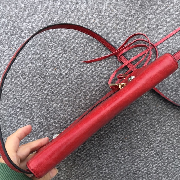 REBECCA MINKOFF Distressed Leather Crossbody Bag - Picture 11 of 14